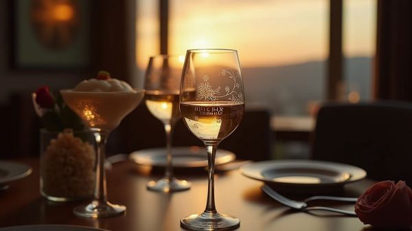 Personnalisez vos moments avec un verre à vin gravé unique